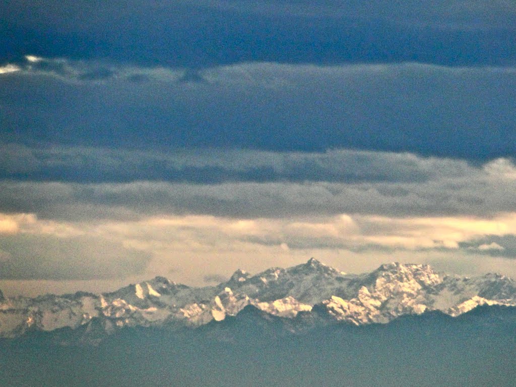 Sicht auf die Alpen by Thomas Rubner