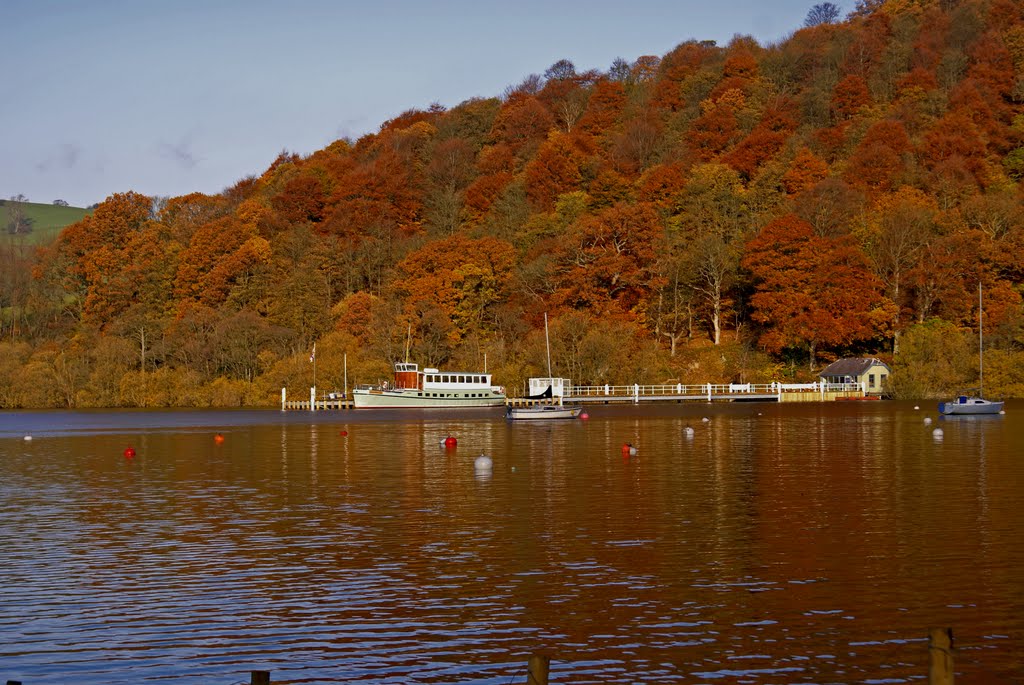 New pier at pooley bridge,cumbria by chrishalsall