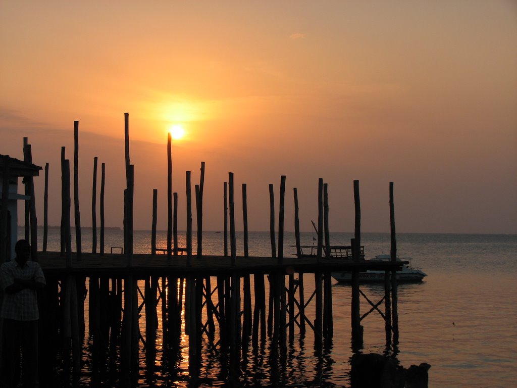 Stone Town Sunset by foxpippo