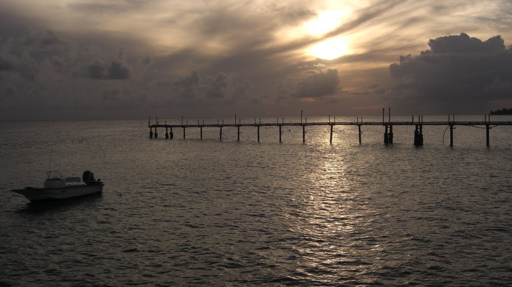 Oistins Bay, Barbados W.I. by Garth J