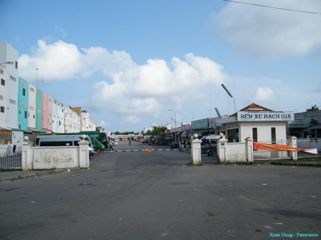 Bến xe Rạch Gía - Bus station by Vietnam Atlas