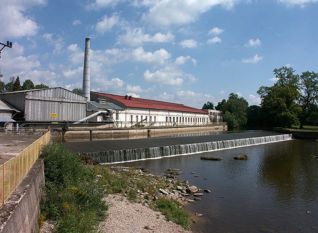 Přepeře weir by Petr Bohm