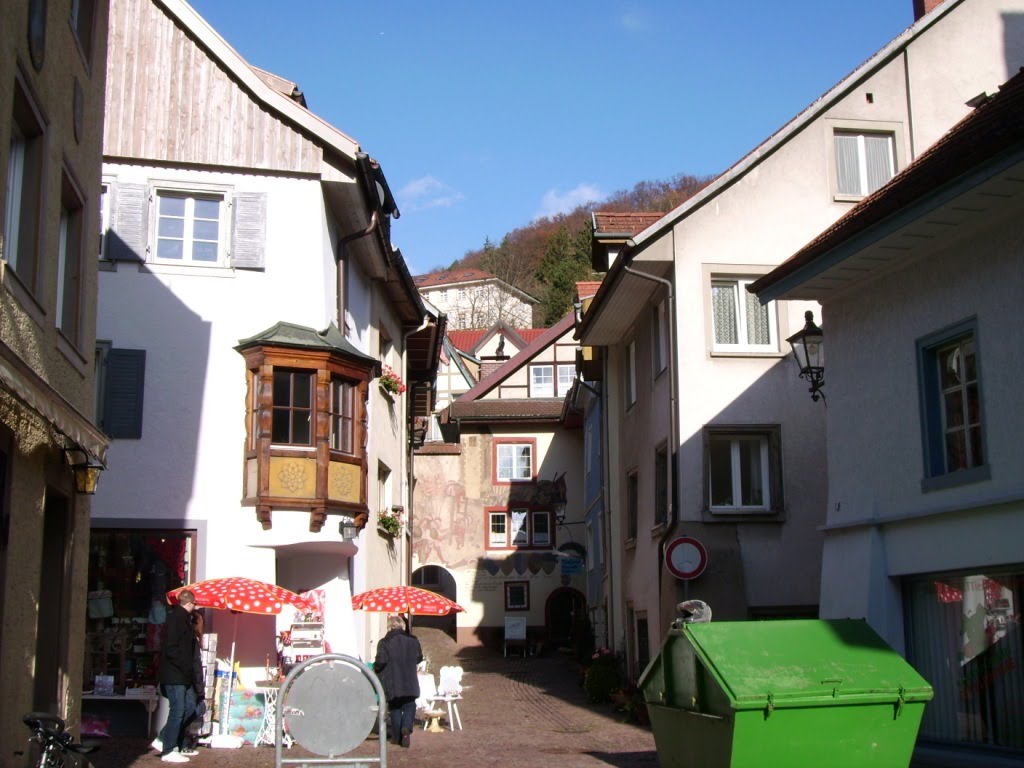 Zubergasse in Tiengen by Klaus Mellin