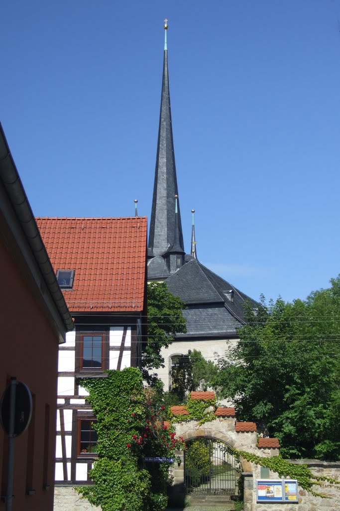 Gertrudiskirche Saalfeld by Grundilein