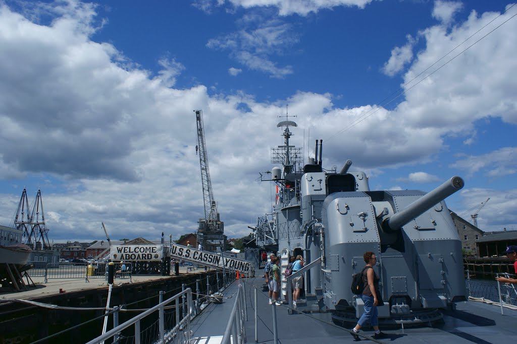 USS Cassin Young by archrodney NO VIEWS