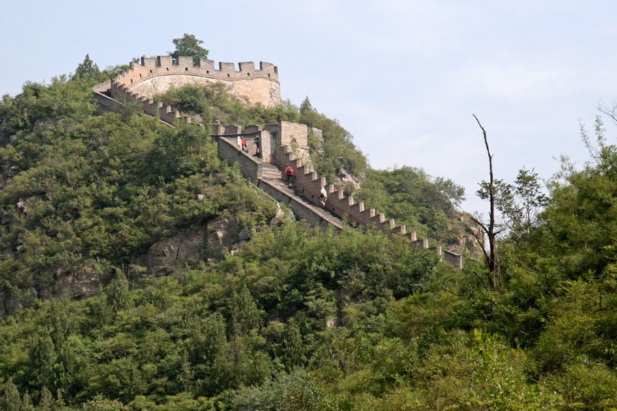 Beijing, Great Wall by Banja-Frans Mulder