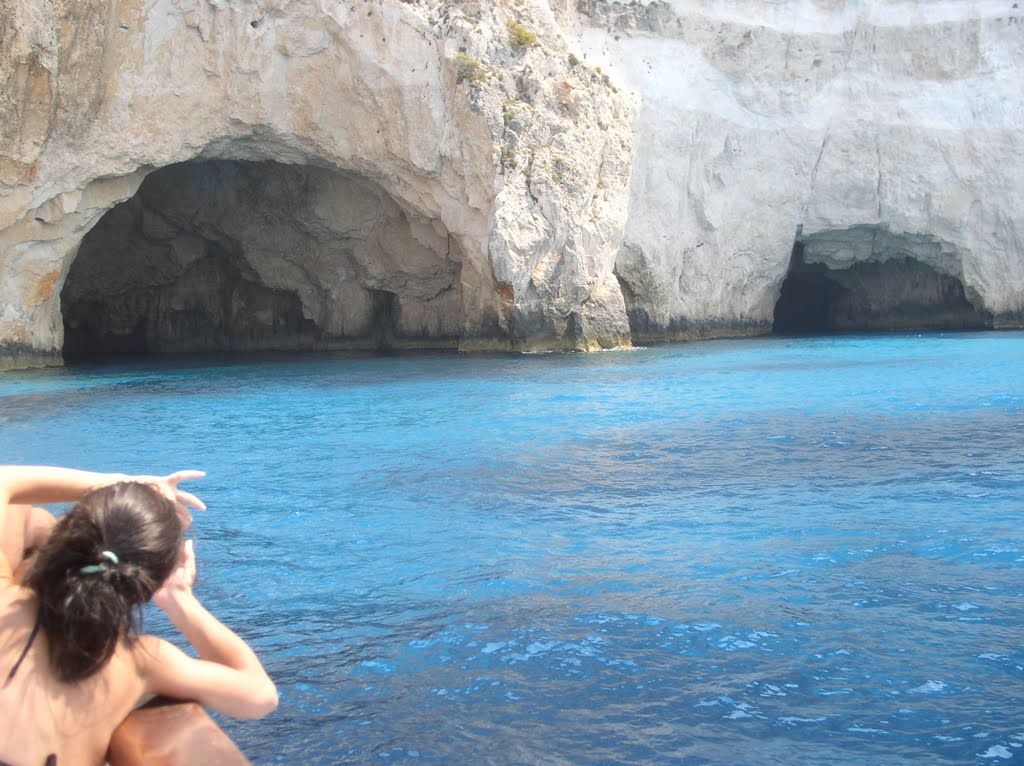 Greece, Zakynthos - Keri caves (2008) by Jozef Papol