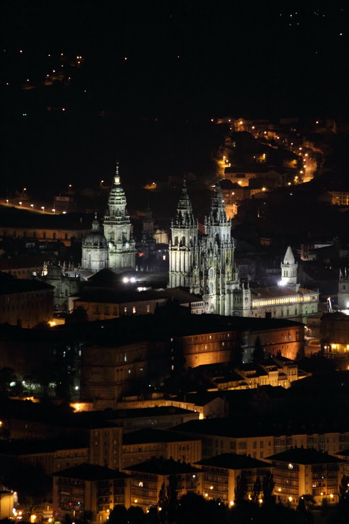 Santiago de Compostela de noche (La Catedral) by yoko_c45