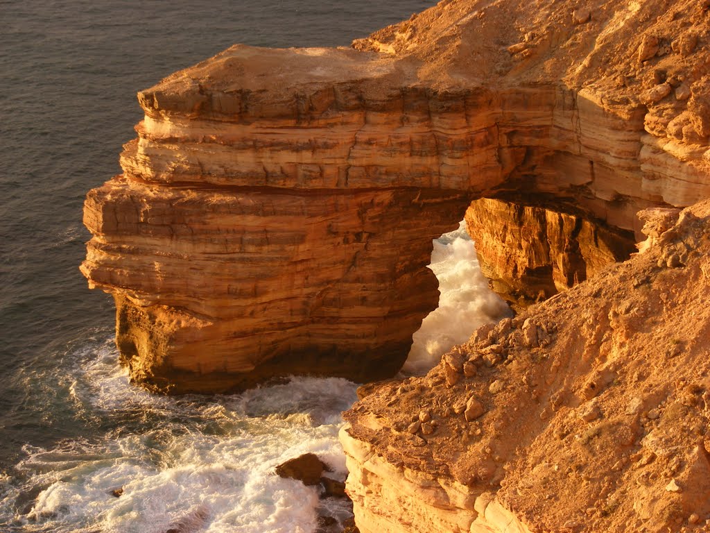 Natural Bridge, Kalbarri, WA by Kate Joy