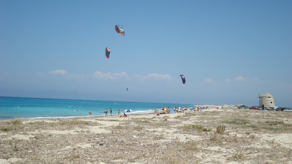 Windmills kitesurfing 2 by stathisalt