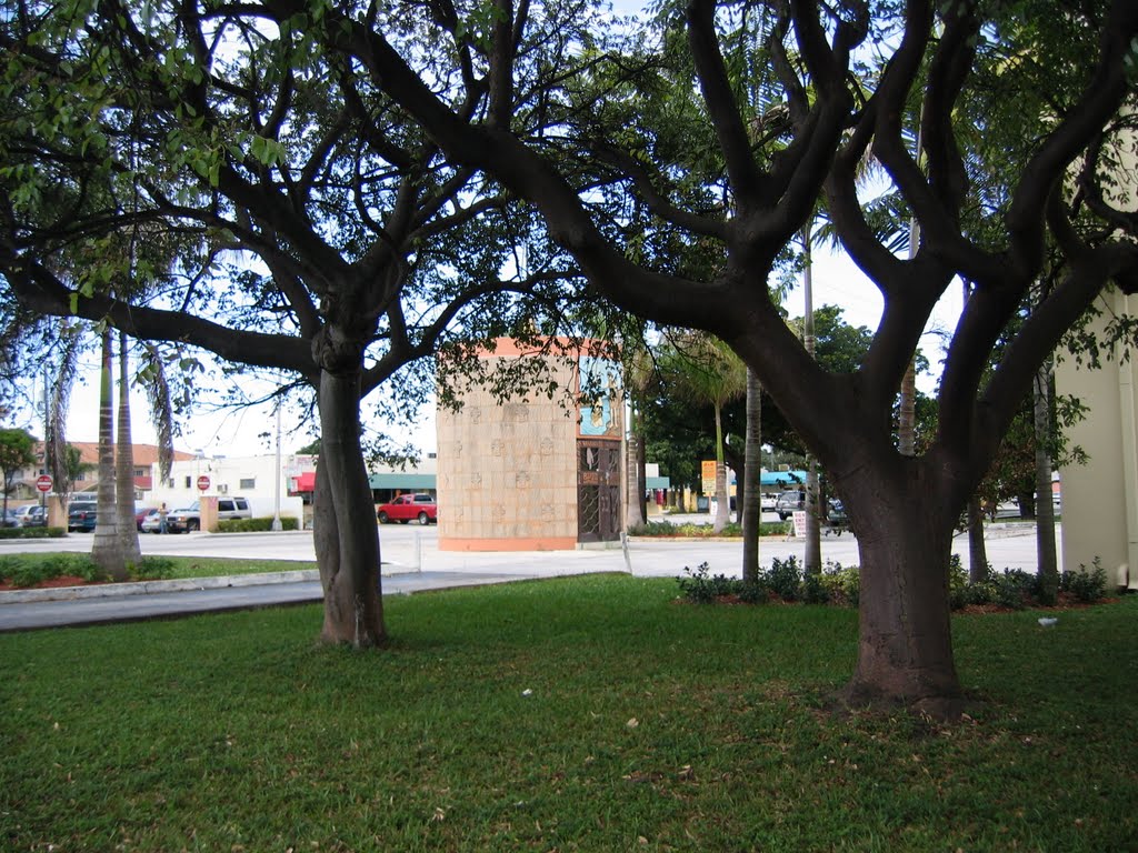 Trees & Bell Tower by JMLRUSB