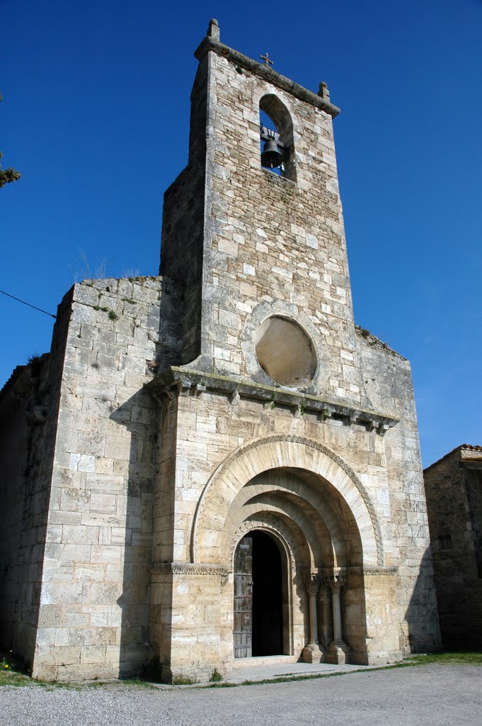 Santa Maria de Porqueres by Antonio Saez Torrens