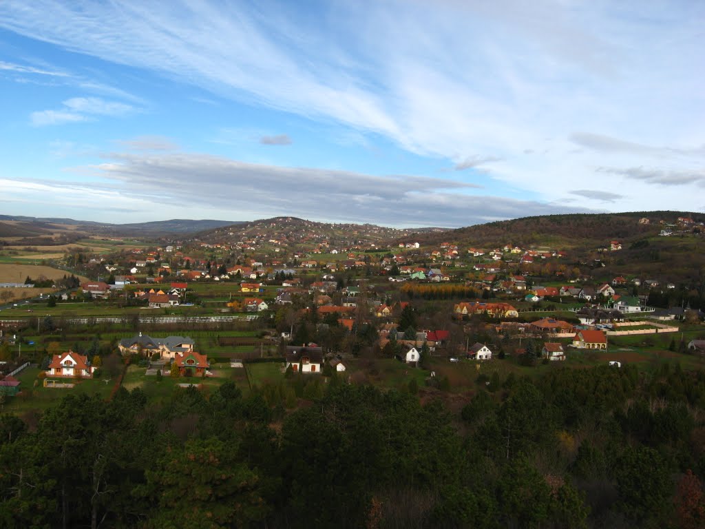 Cserszegtomaj - pogled sa vidikovca by pančićeva