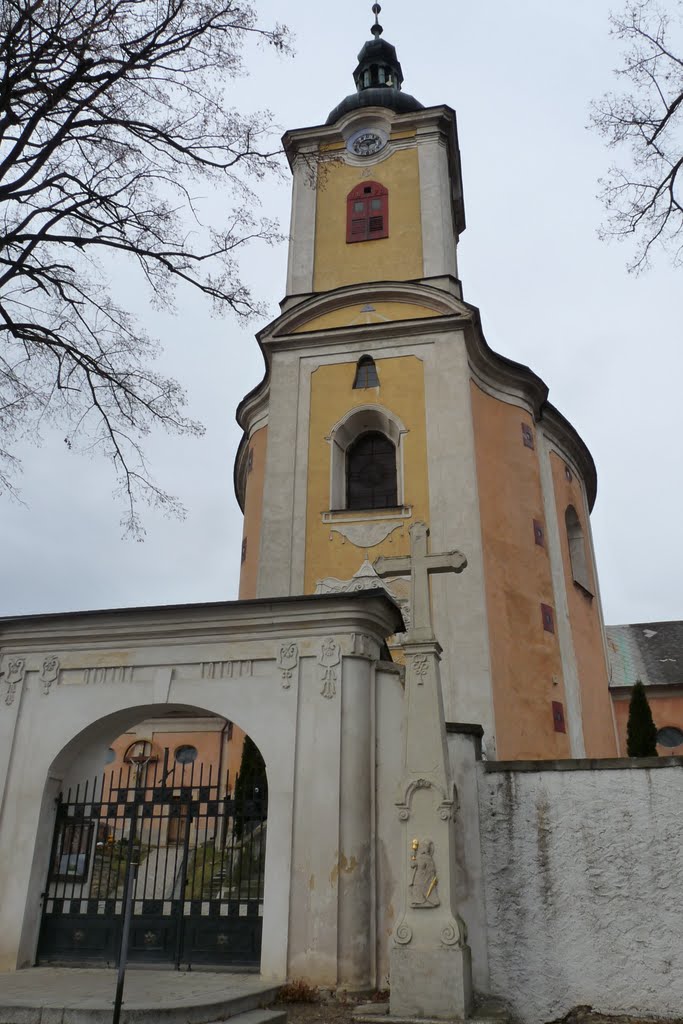 Kostel svaté Anny Radiměř by Nahlik