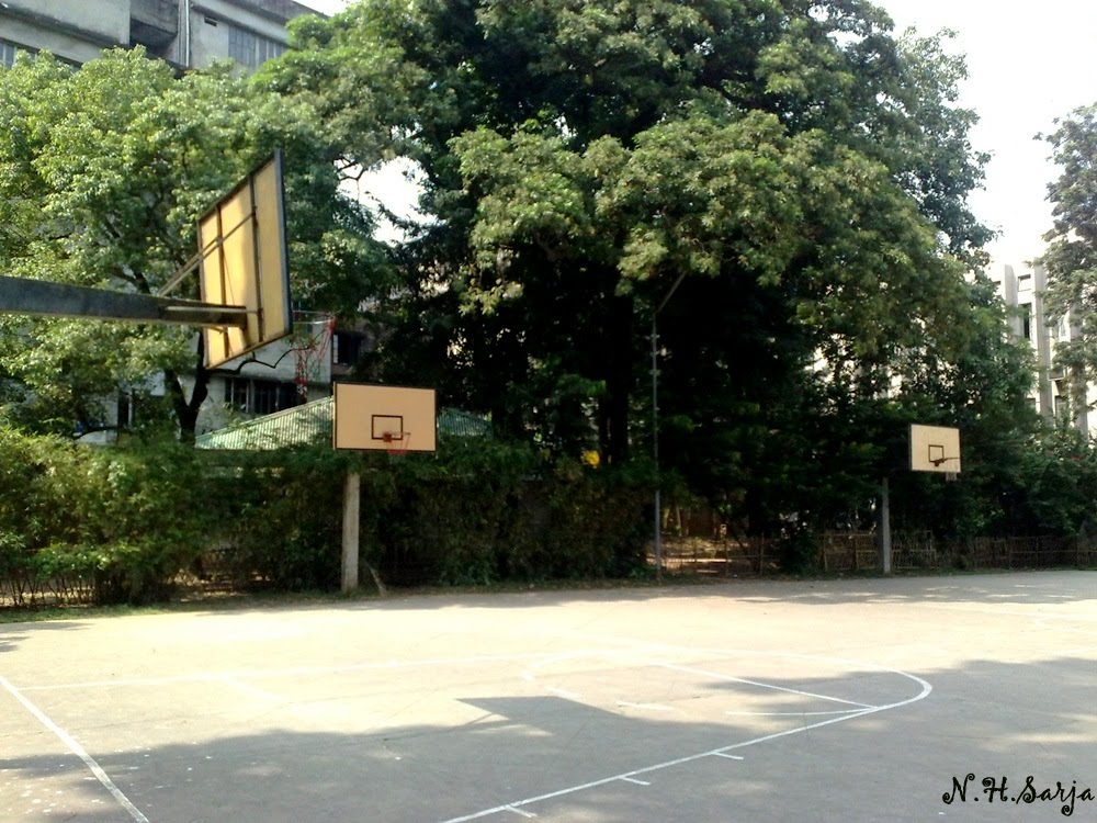 Notre Dame College - Basket Ball Ground by Dr.N.H.Sarja