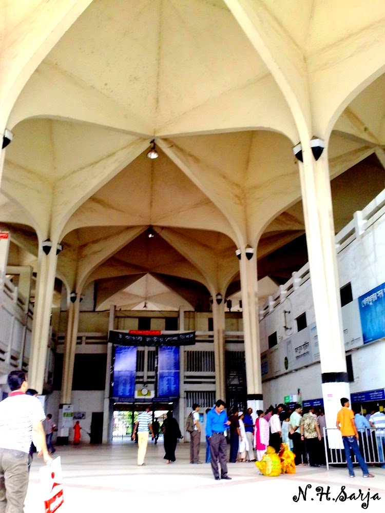 কমলাপুর রেলওয়ে স্টেশান - Komlapur Railway Station by Dr.N.H.Sarja