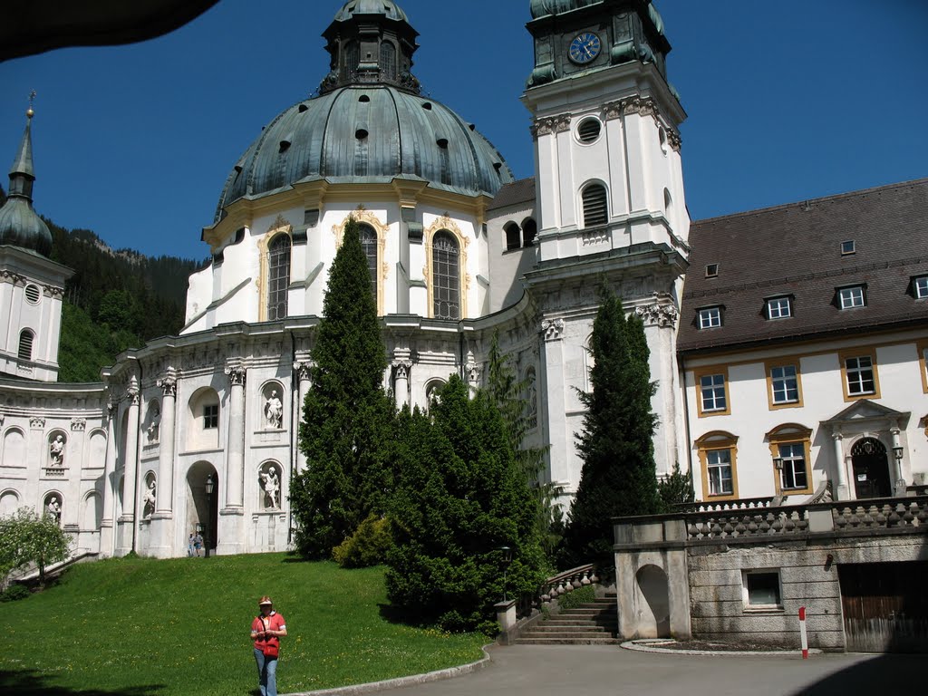 Monastery Etall.Bavaria by Vaclovas Zukauskis