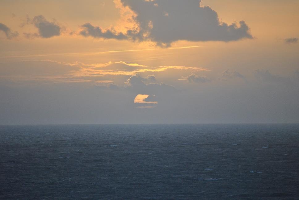 Atardecer en la bahía de Cádiz by Sasita