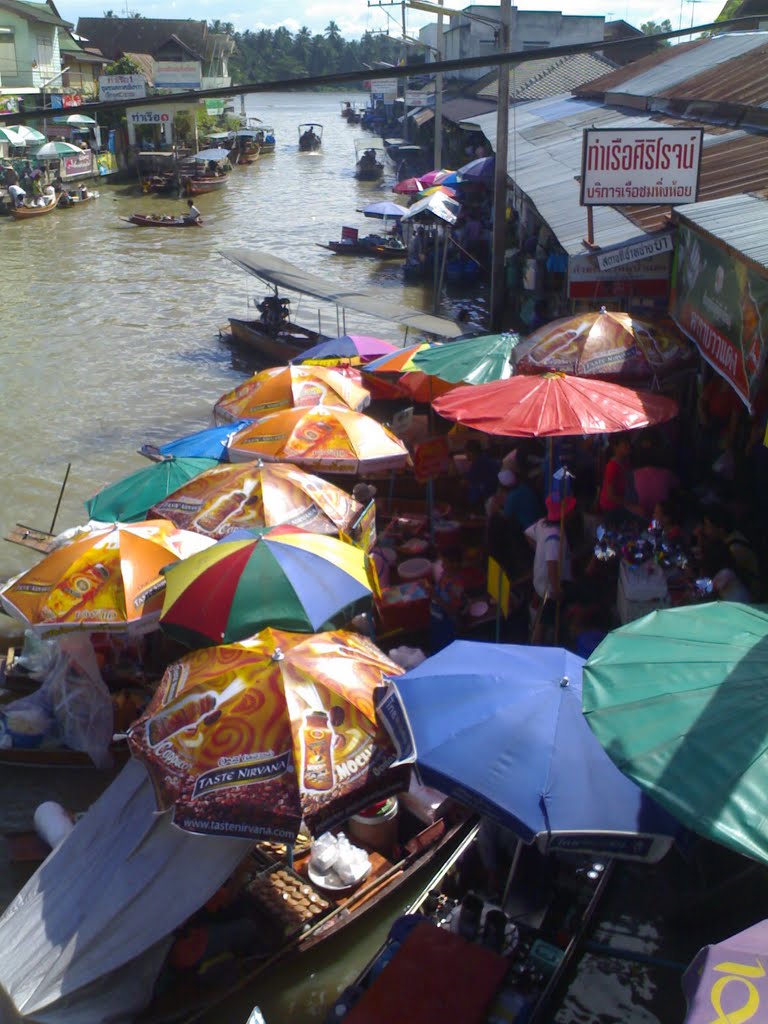 Floating Market Amphawa. by easy4444