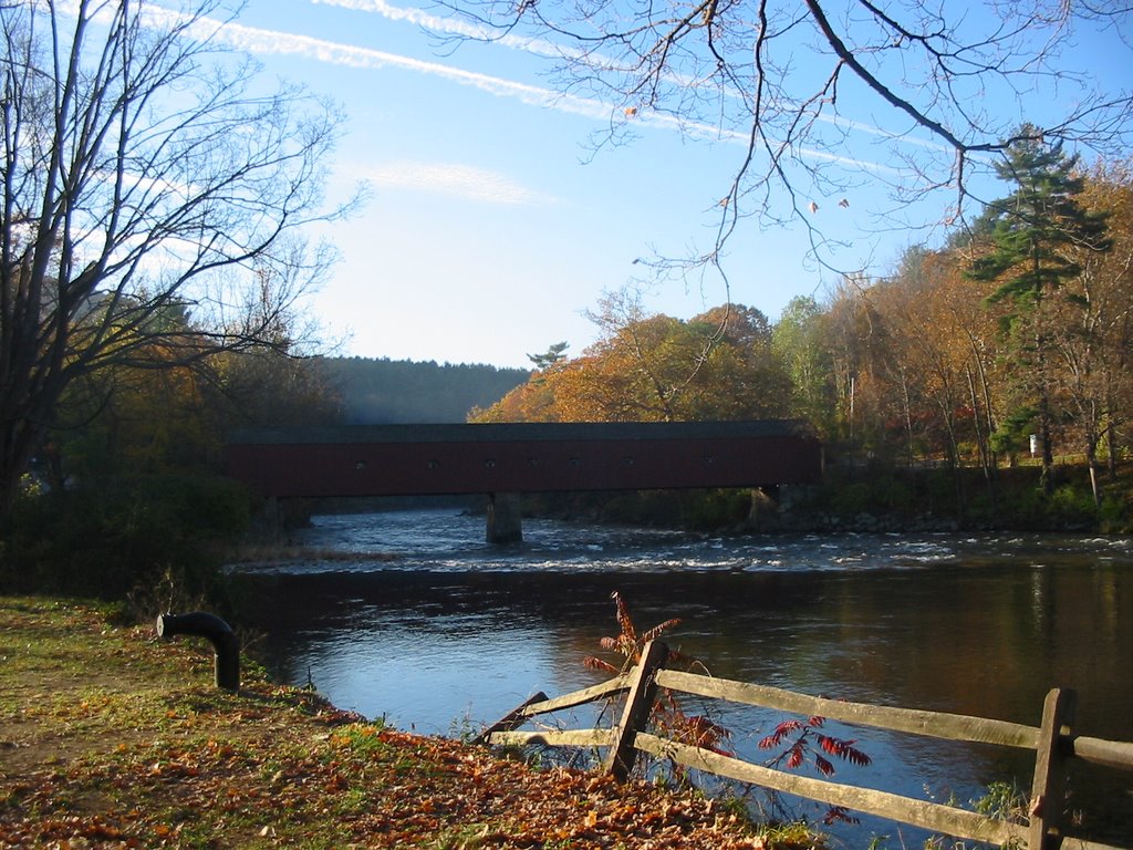 West Cornwall Covered Bridge II by Bret Lawrence