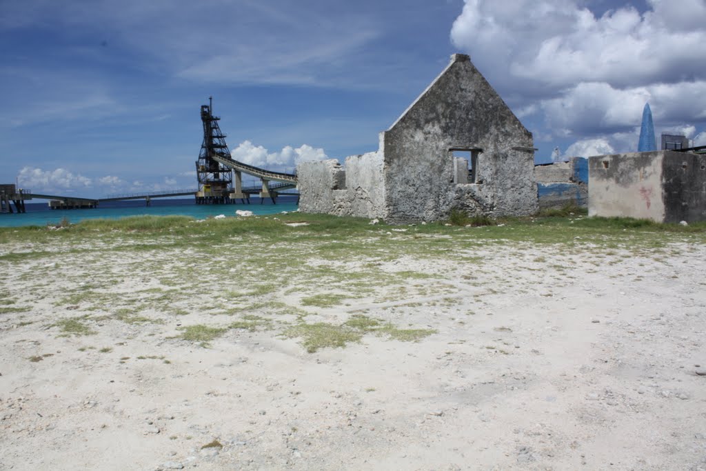 Saltpier and old building 2010 by Peder Coerts