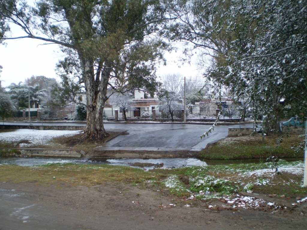 Nieve en la Costanera 1 by Agustín Ordóñez