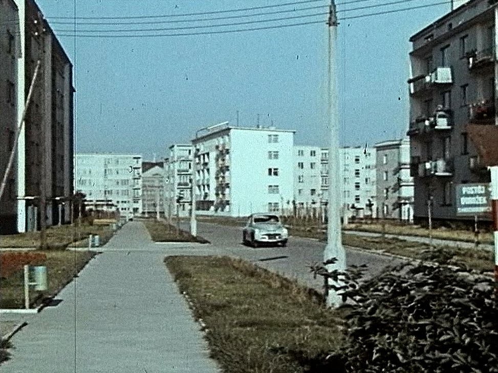 "Postój dorożek samochodowych" - ul Tagore 1961 by B.Bob