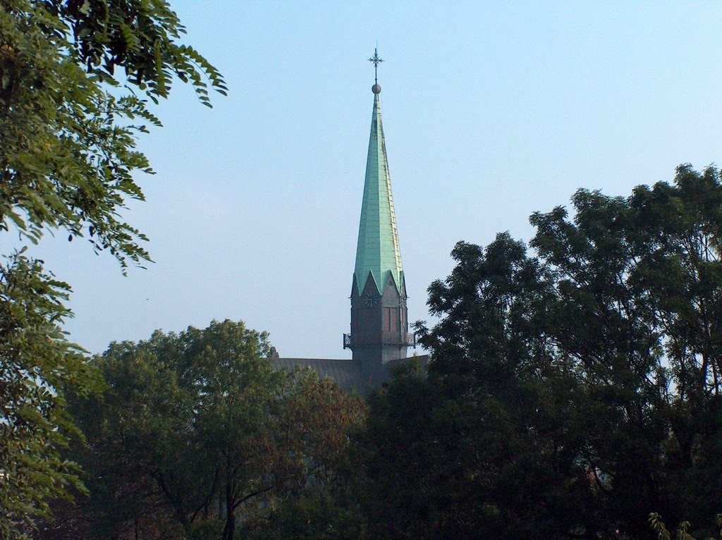 Widok na parafie rzymskokatolicką św. Józefa by hdmi