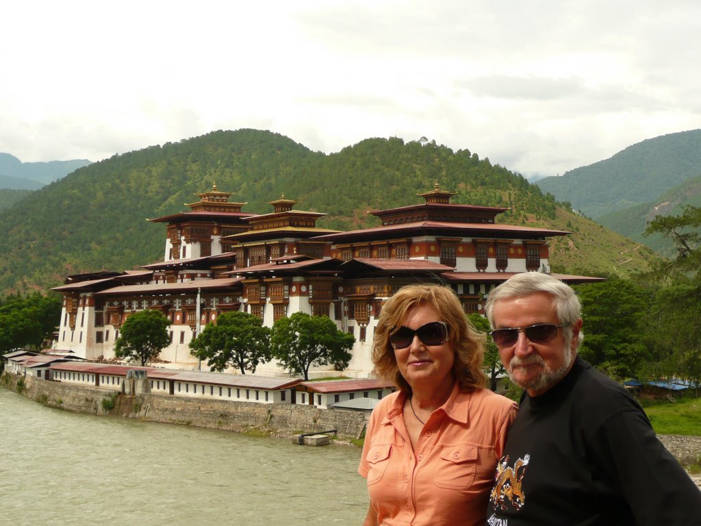 Bhutan - Punakha - El Dzong (2007) by Antonio Esteban