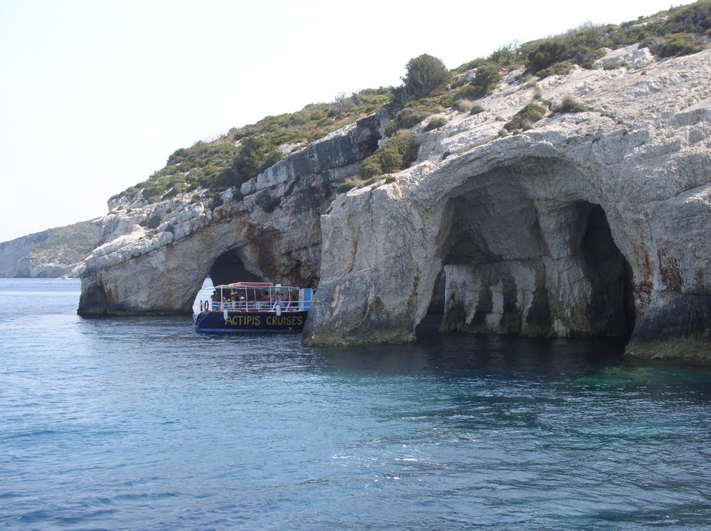 Greece, Zakynthos - Blue caves (2008) by Jozef Papol