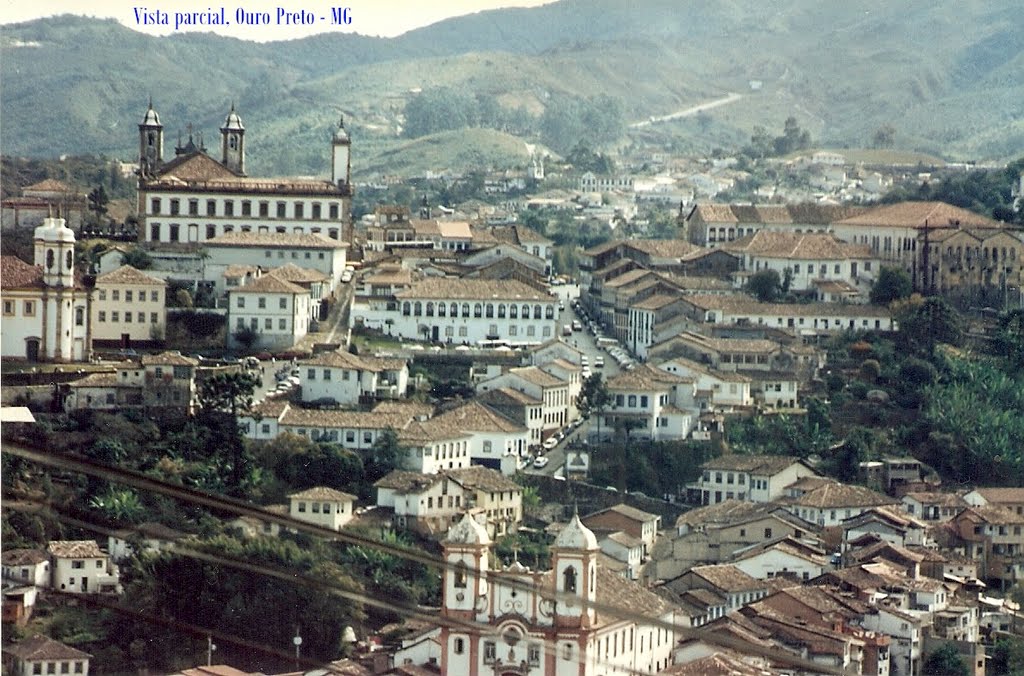 Vista parcial, Ouro Preto - MG by Antônio N. Freitas