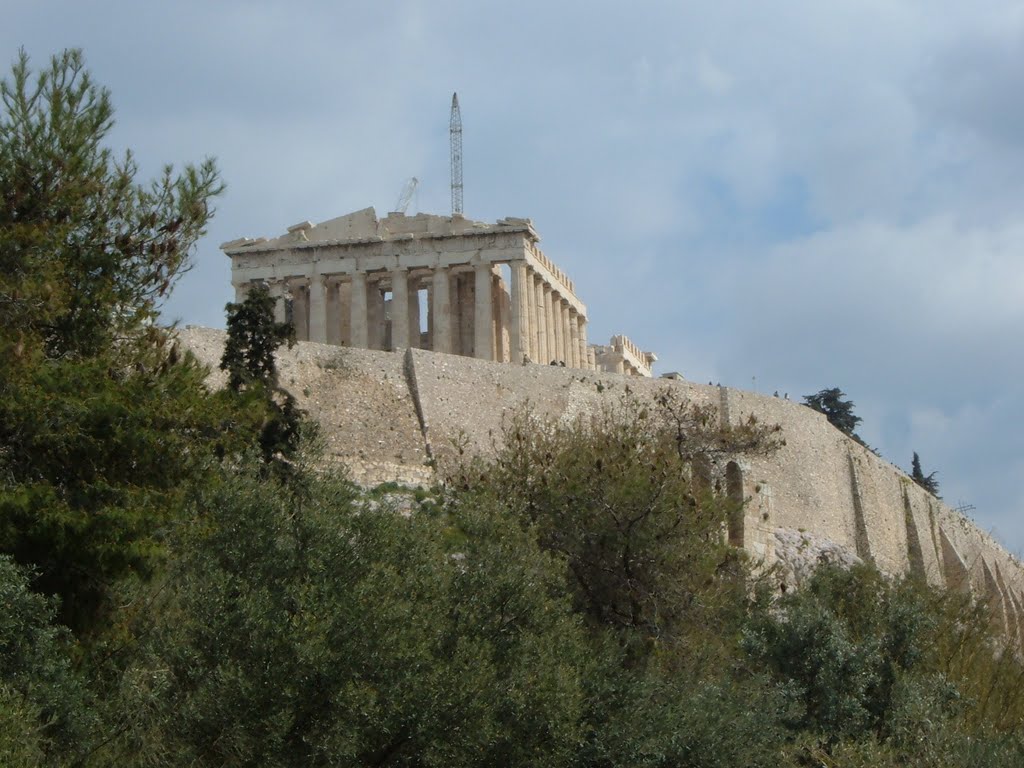 Athens, acropolis by Ranuccio Farnese