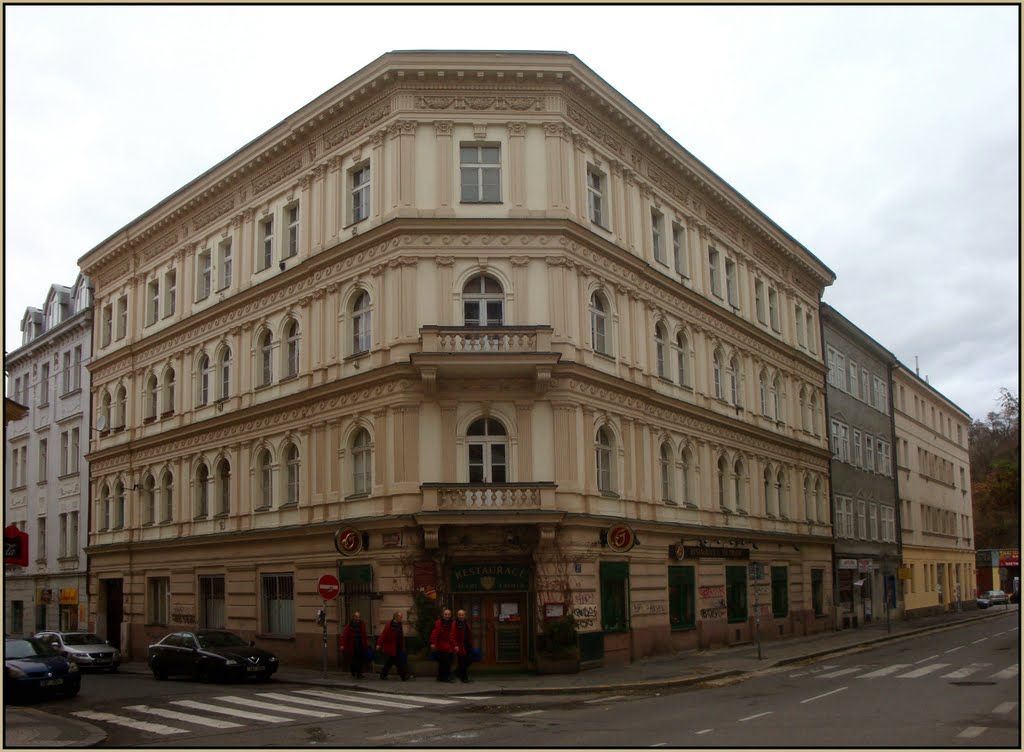 Praha - Žižkov, Roháčova 19/Rokycanova by J.V.Matoška