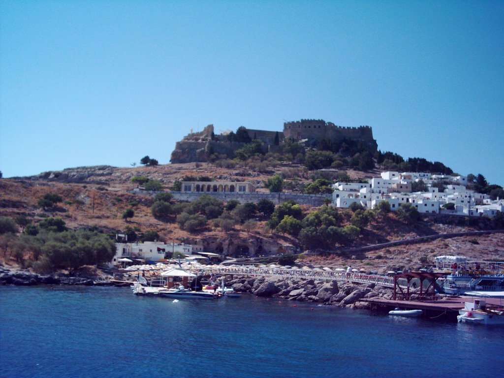 Acropolis Of Rhodes by macdave