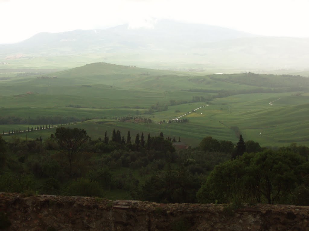 Pienza by Mario Trieste