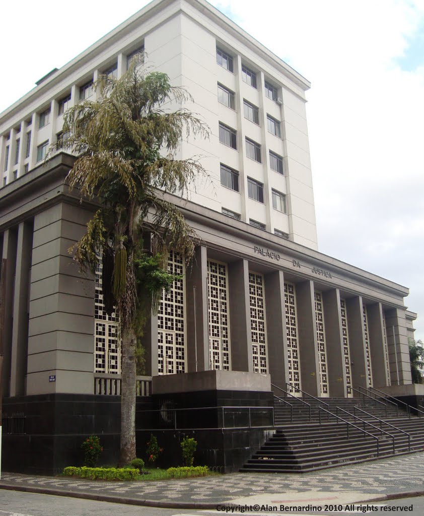 Palácio da Justiça, Santos - SP by Alan Bernardino de Oliveira