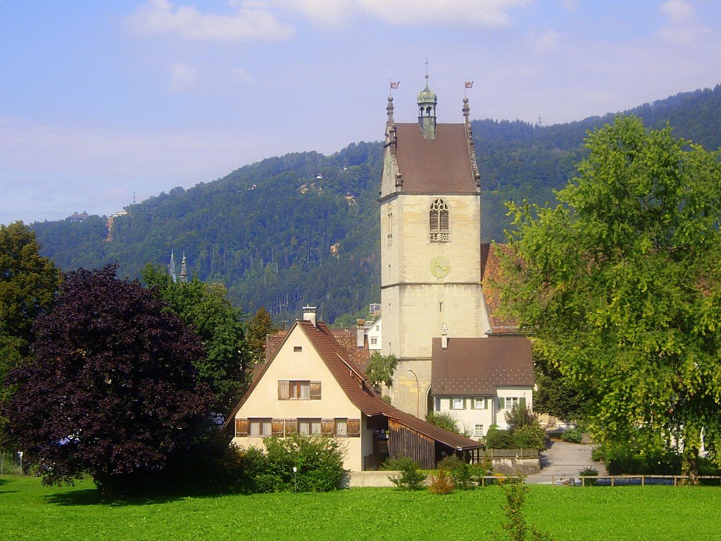 Galluskirche in Bregenz by Anton Ganthaler