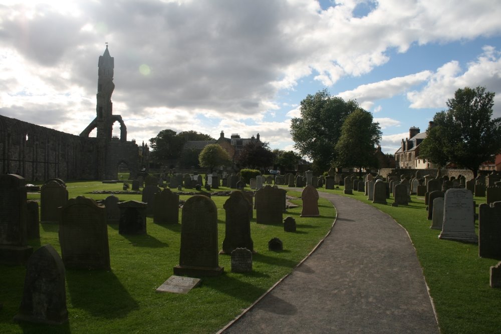 Cemetery, St. Andrews Cathedral, St. Andrews, Scotland by Graeme Bird