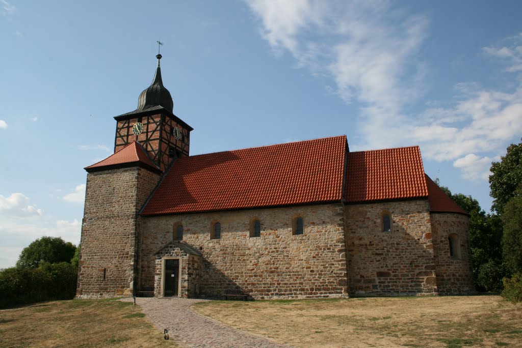 Pretzien Kirche Sommer 2010 by bergameise