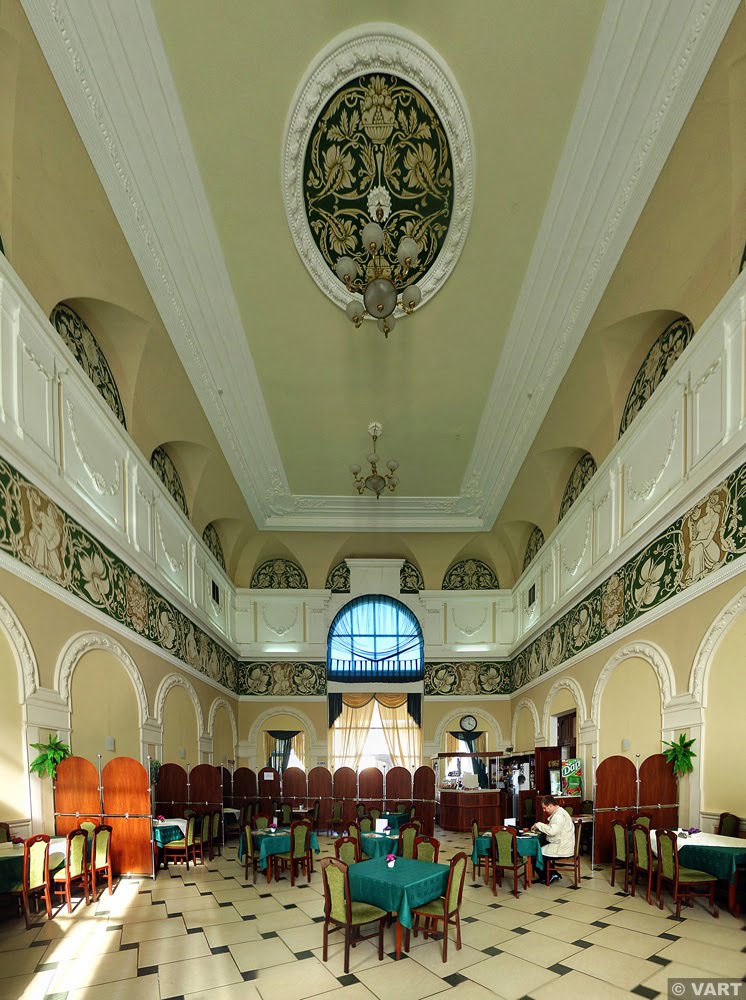 Inside Ivano-Frankivsk train station by Vart