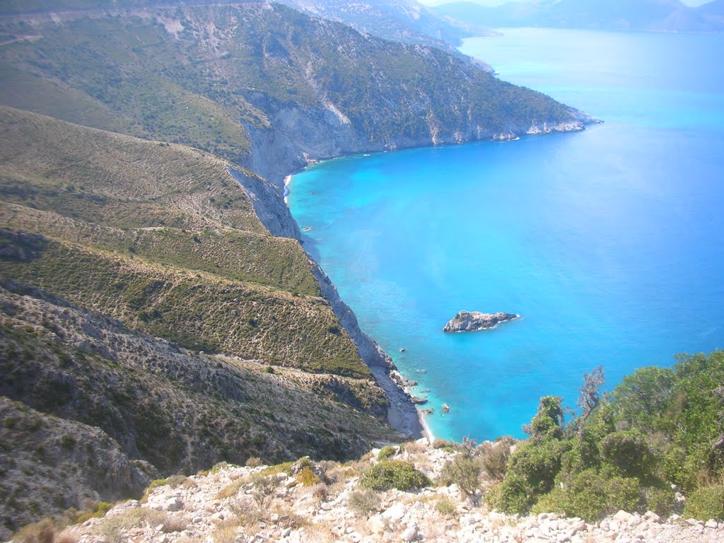 Kefallonia island, near Myrtos beach by Theodora Zotou