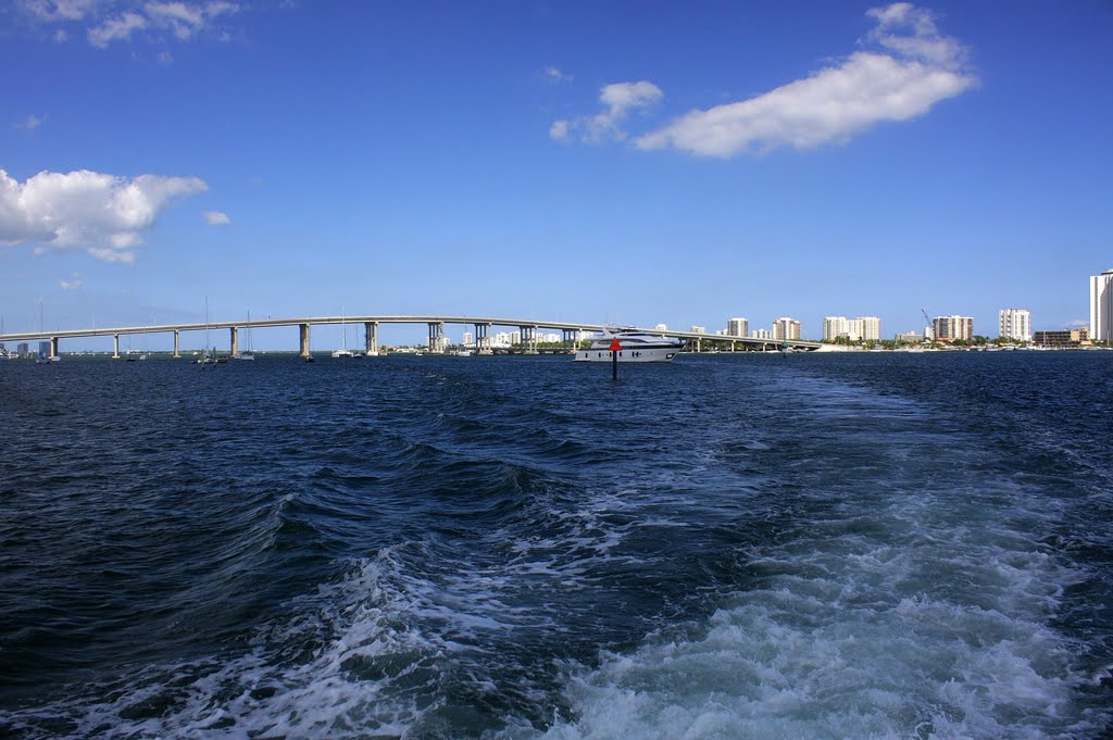 Singer island bridge by Frank Lekich