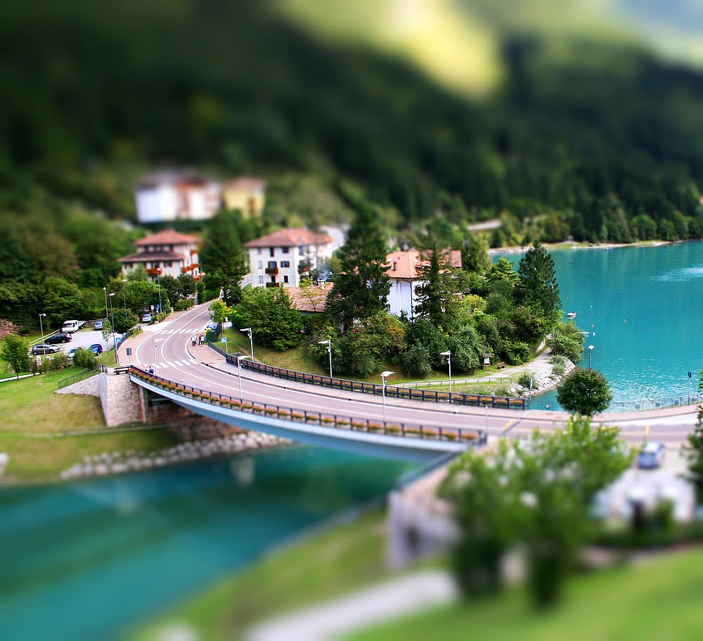 Molveno bridge by Art Ish