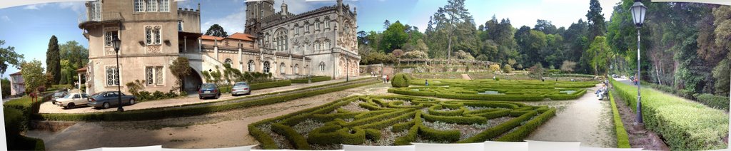 Palacio do Bussaco panorama by FilipeFreitas