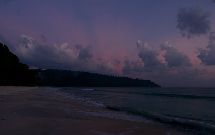 Andaman sunset by Gorbushin Grigory