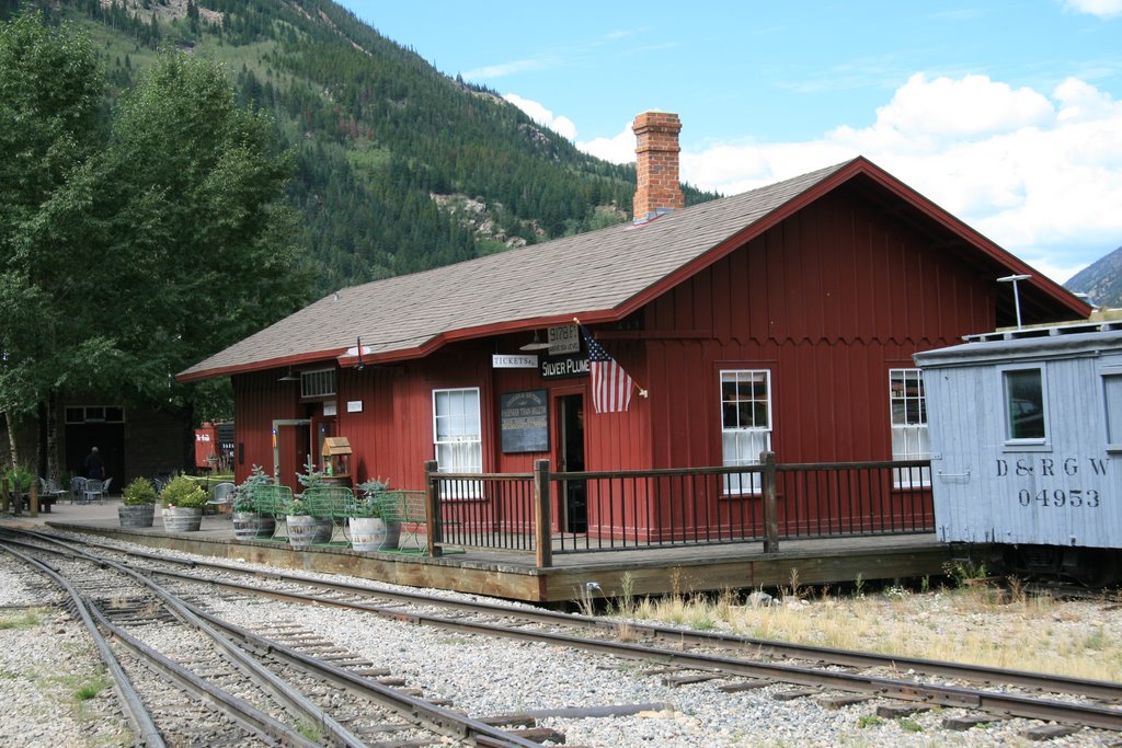 Georgetown Loop Rail Road Silverplume Station by Richard Ryer