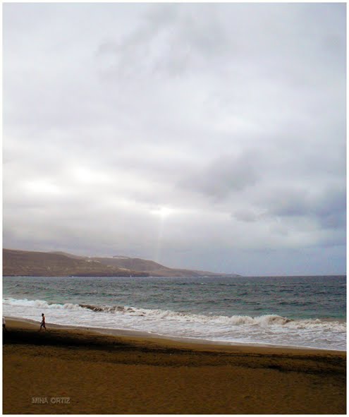 Playa de Las Canteras III by mina ortiz