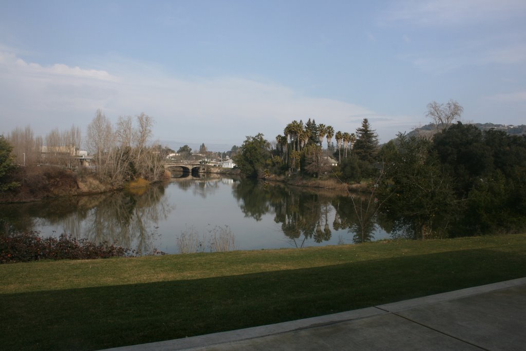 Early 2007, banks of the napa river, Oxbow School by Eirinad