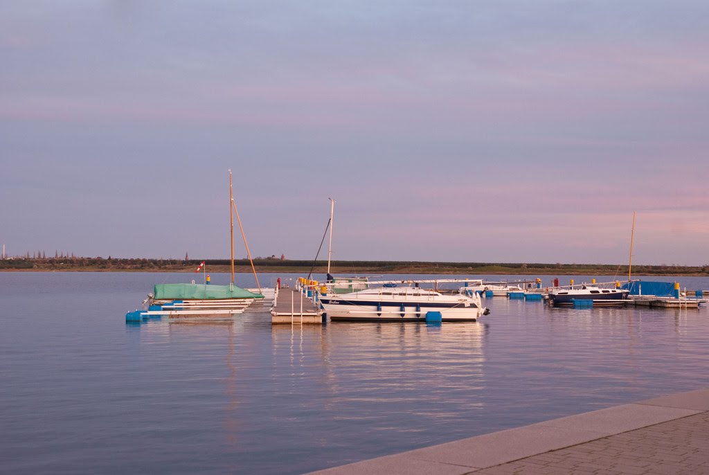 Marina am Bernsteinsee by Michael Knobloch