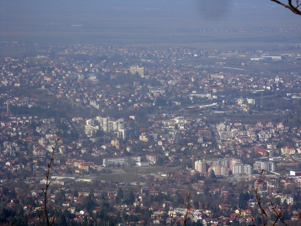 View to Sofia by Boyko Kolev